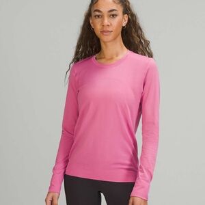 Lululemon Swiftly Relaxed Long Sleeve Shirt 2.0 In Pink Blossom